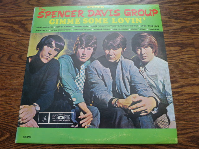 Spencer David Group - Gimme Some Lovin' - LP UK Vinyl Album Record Cover