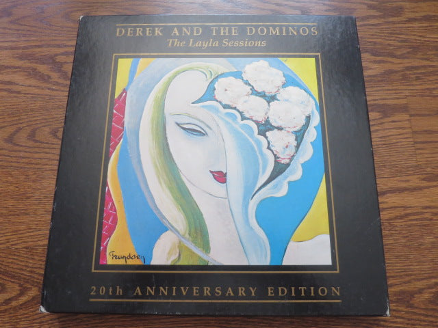 Derek And The Dominos - Layla 20th Anniversary Edition 3 CD set - LP UK Vinyl Album Record Cover