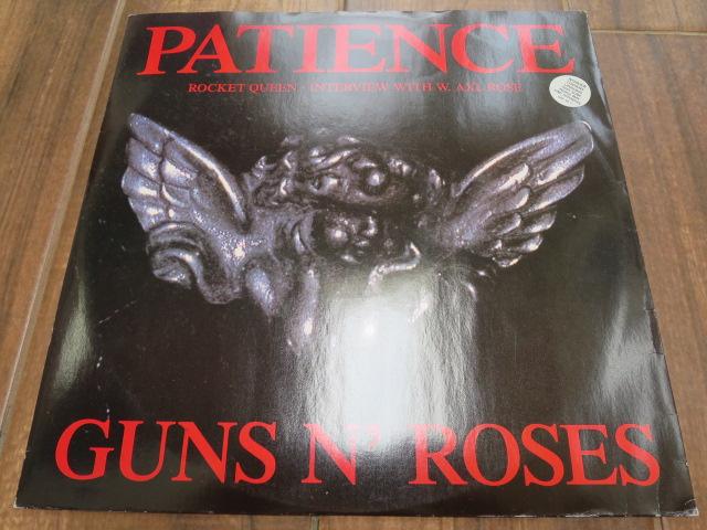 Guns N Roses - Patience 12" - LP UK Vinyl Album Record Cover