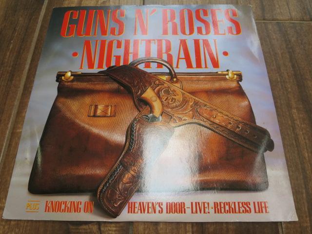 Guns N Roses - Nightrain - LP UK Vinyl Album Record Cover