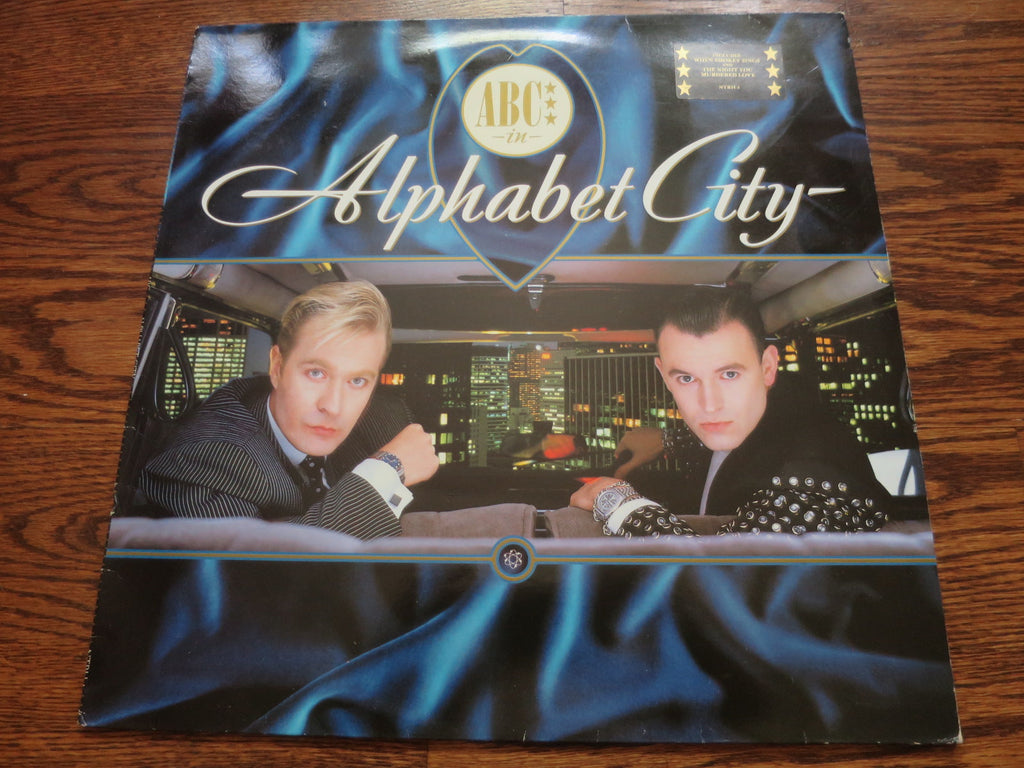 ABC - Alphabet City - LP UK Vinyl Album Record Cover