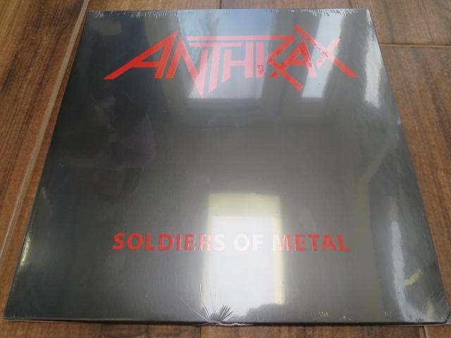 Anthrax - Soldiers Of Metal - LP UK Vinyl Album Record Cover