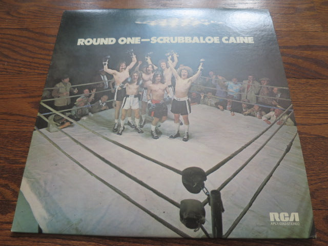 Scrubbaloe Caine - Round One - LP UK Vinyl Album Record Cover