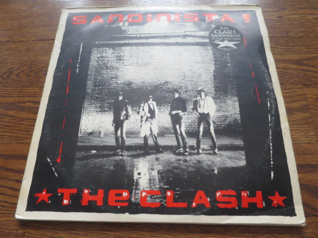 The Clash - Sandinista! - LP UK Vinyl Album Record Cover