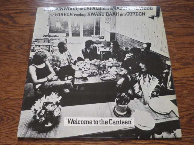 Traffic - Welcome To The Canteen - LP UK Vinyl Album Record Cover