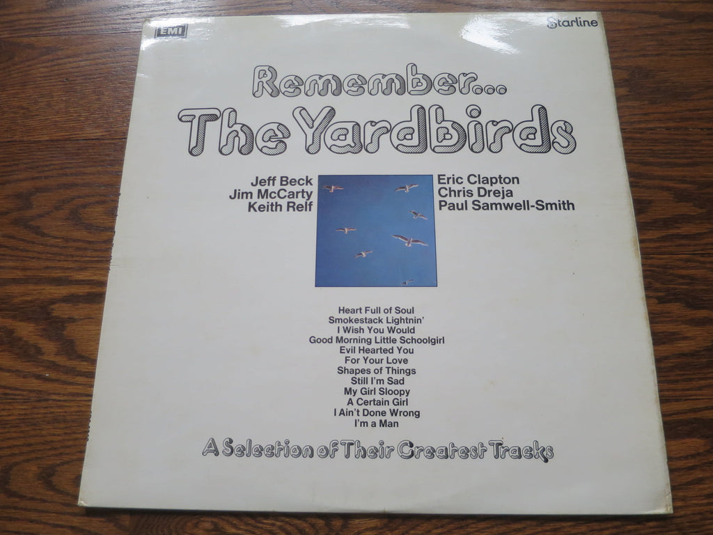 The Yardbirds - Remember…The Yardbirds - LP UK Vinyl Album Record Cover