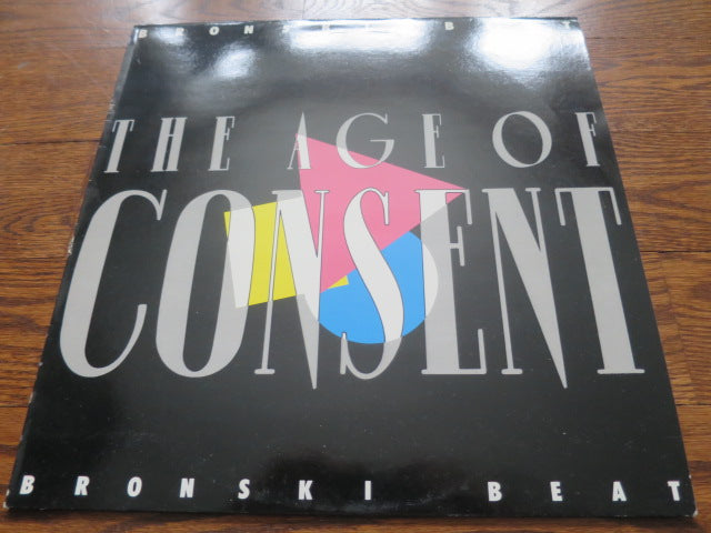 Bronski Beat - The Age Of Consent - LP UK Vinyl Album Record Cover