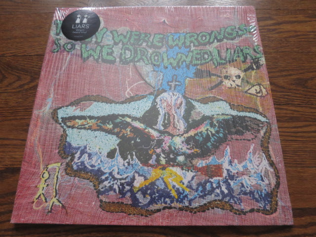 Liars - They Were Wrong So We Drowned - LP UK Vinyl Album Record Cover