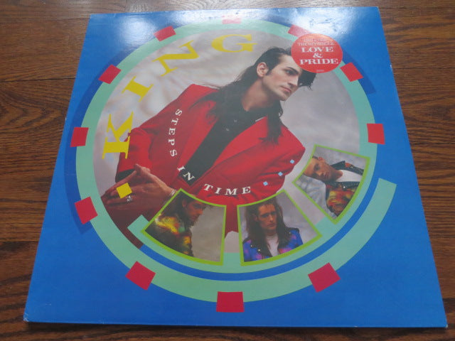 King - Steps In Time - LP UK Vinyl Album Record Cover