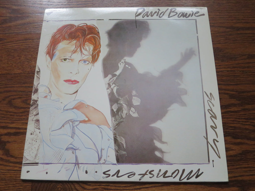 David Bowie - Scary Monsters 3three - LP UK Vinyl Album Record Cover