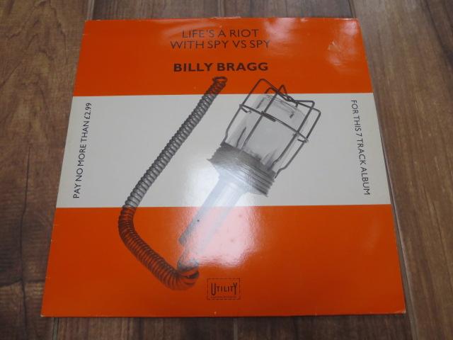 Billy Bragg - Life's A Riot With Spy Vs. Spy - LP UK Vinyl Album Record Cover