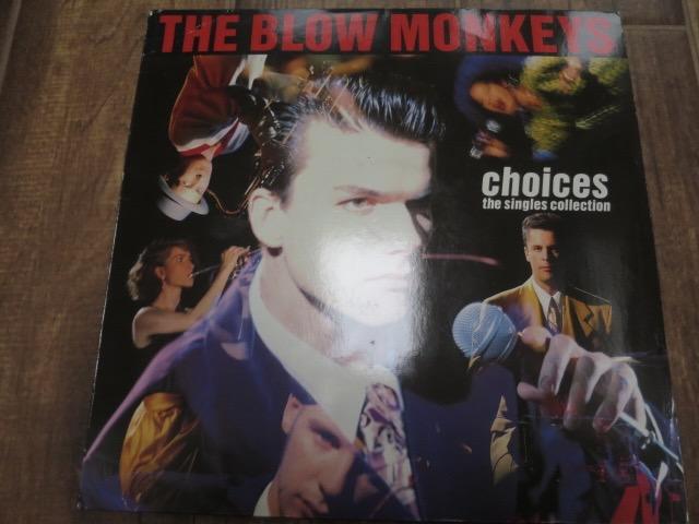 Blow Monkeys - Choices - The Singles Collection - LP UK Vinyl Album Record Cover