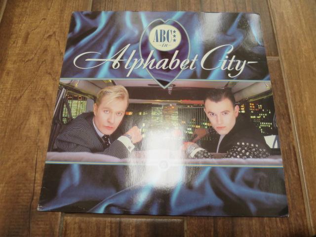ABC - Alphabet City - LP UK Vinyl Album Record Cover