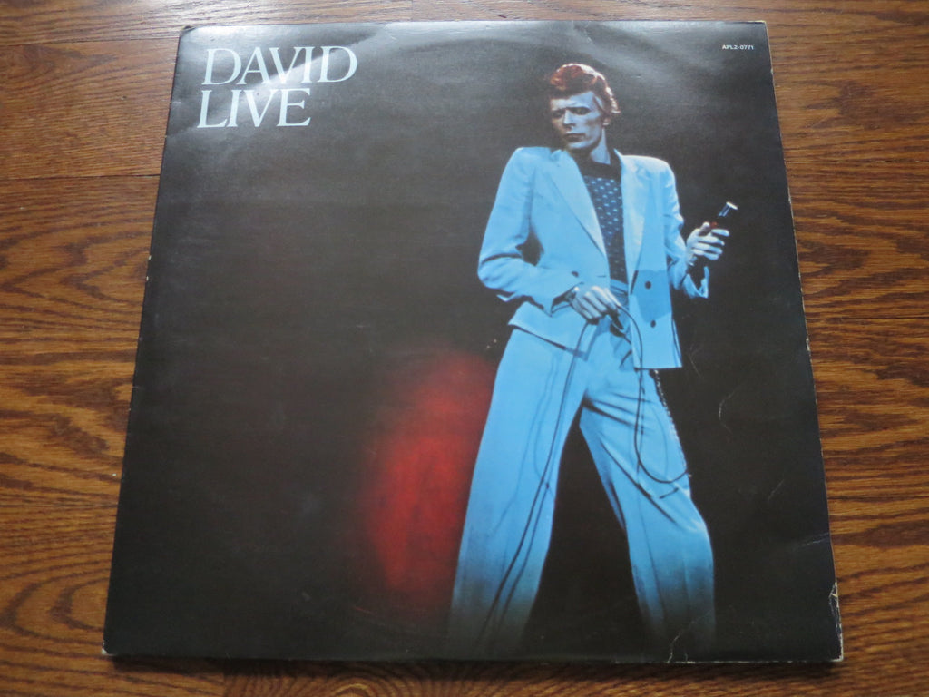 David Bowie - David Live 3three - LP UK Vinyl Album Record Cover