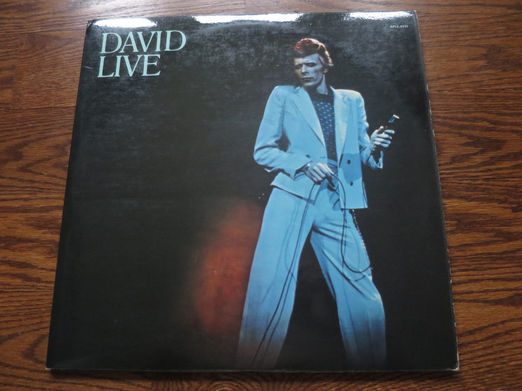 David Bowie - David Live 2two - LP UK Vinyl Album Record Cover