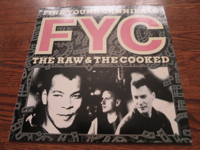 Fine Young Cannibals - The Raw & The Cooked - LP UK Vinyl Album Record Cover