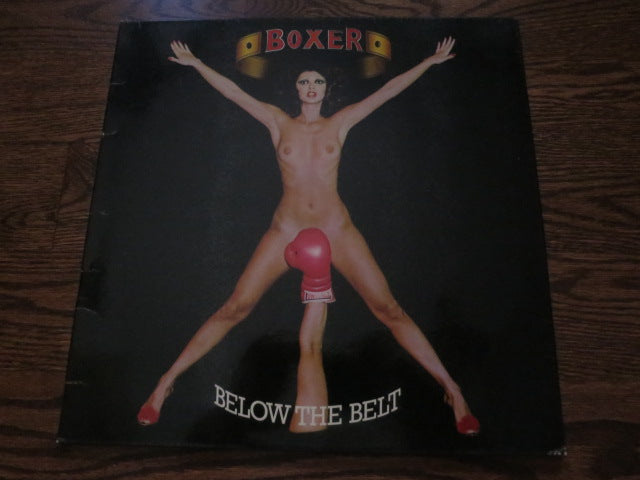 Boxer - Below The Belt - LP UK Vinyl Album Record Cover