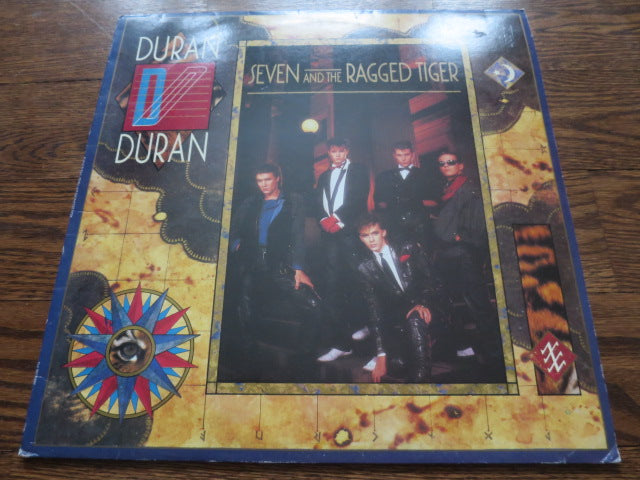 Duran Duran - Seven And The Ragged Tiger - LP UK Vinyl Album Record Cover