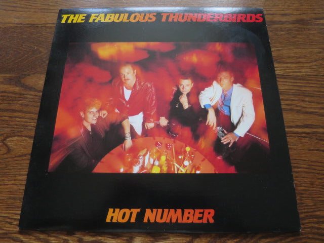 The Fabulous Thunderbirds - Hot Number - LP UK Vinyl Album Record Cover