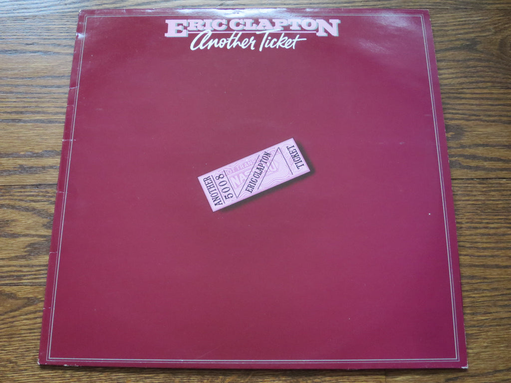 Eric Clapton - Another Ticket 2two - LP UK Vinyl Album Record Cover