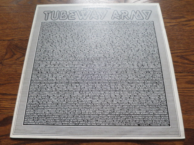 Tubeway Arms - The Peel Sessions - LP UK Vinyl Album Record Cover