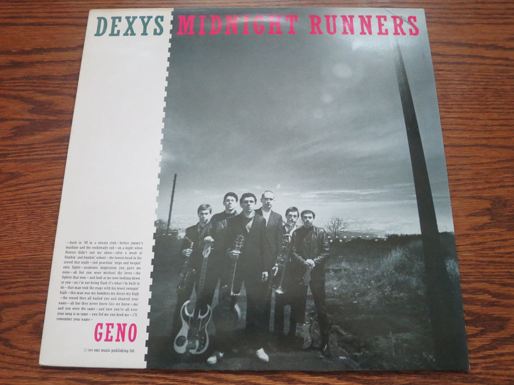 Dexys Midnight Runners - Geno - LP UK Vinyl Album Record Cover