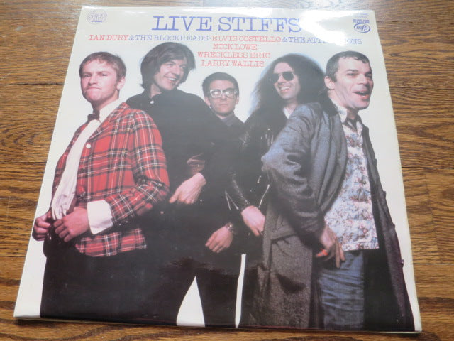 Various Artists - Live Stiffs - LP UK Vinyl Album Record Cover