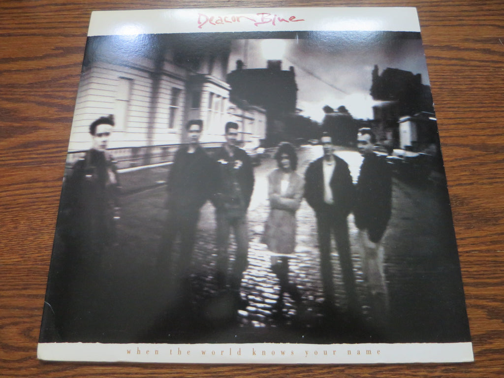 Deacon Blue - When The World Knows Your Name 2two - LP UK Vinyl Album Record Cover