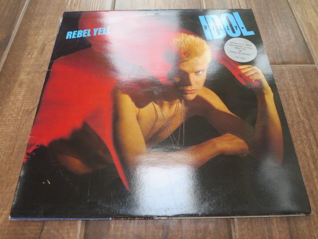 Billy Idol - Rebel Yell - LP UK Vinyl Album Record Cover