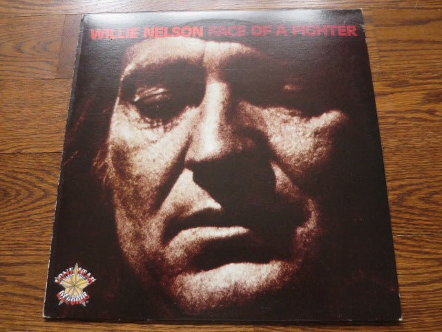 Willie Nelson - Face Of A Fighter - LP UK Vinyl Album Record Cover