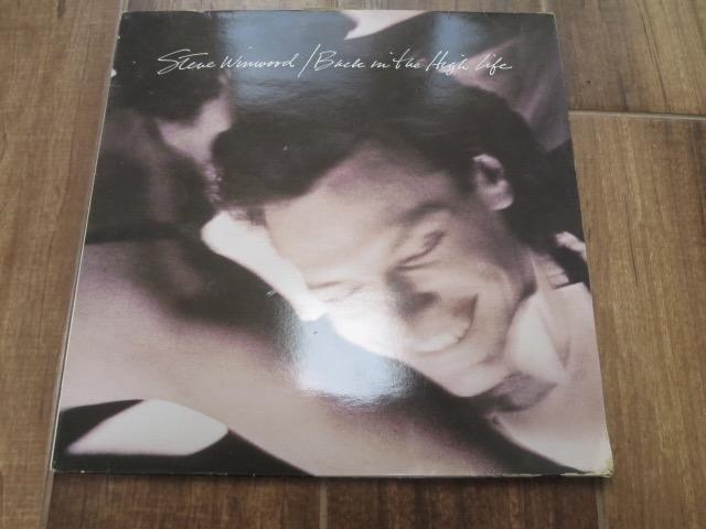 Steve Winwood - Back In The High Life - LP UK Vinyl Album Record Cover
