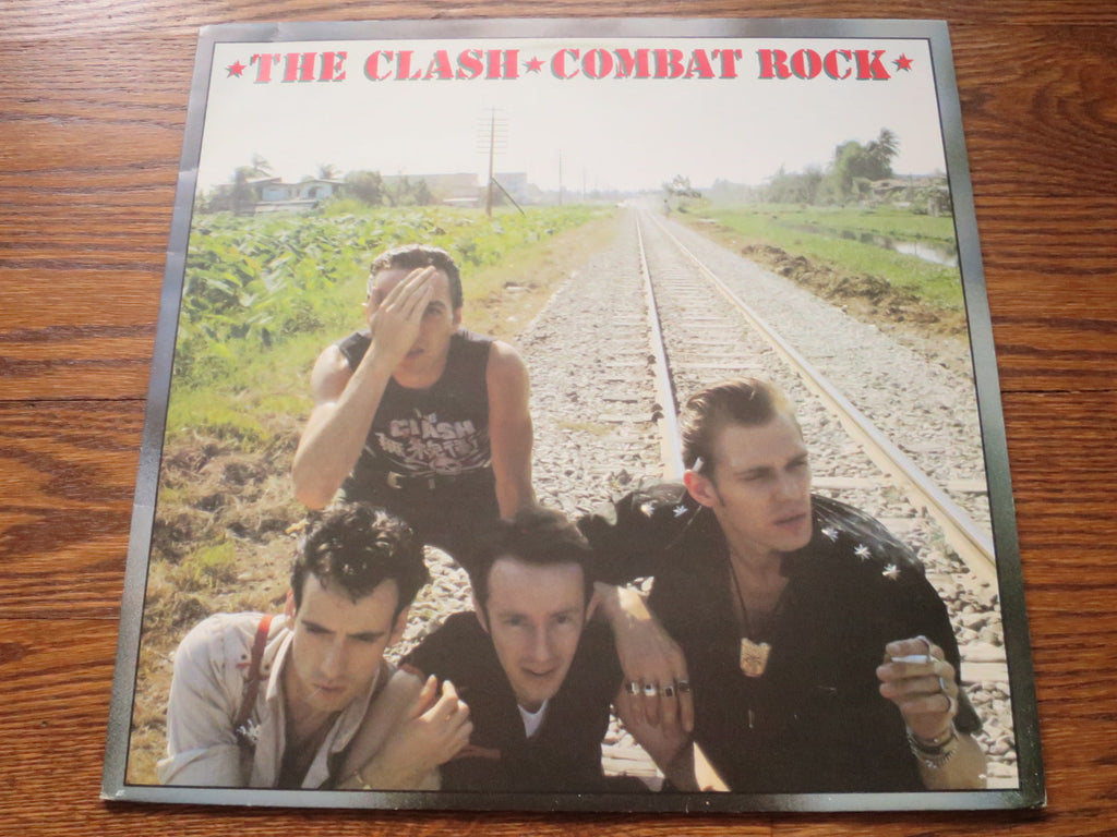 The Clash - Combat Rock - LP UK Vinyl Album Record Cover