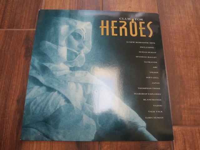 Various Artists - Club For Heroes - LP UK Vinyl Album Record Cover