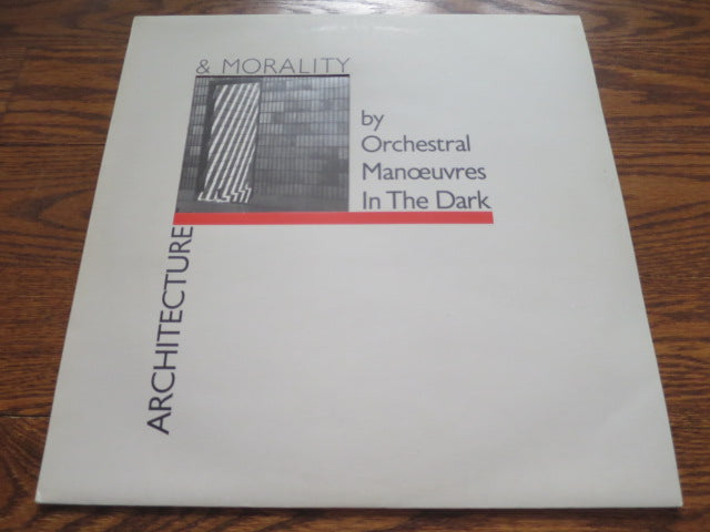 Orchestral Manoeuvres in the Dark - Architecture & Morality - LP UK Vinyl Album Record Cover