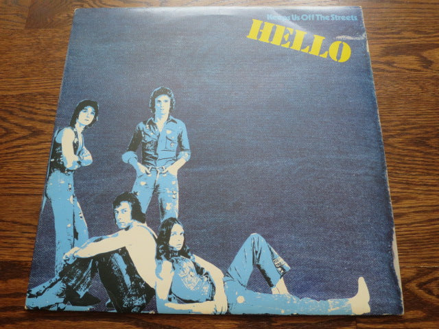 Hello - Keeps Us Off The Streets - LP UK Vinyl Album Record Cover