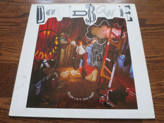 David Bowie - Never Let Me Down 3three - LP UK Vinyl Album Record Cover