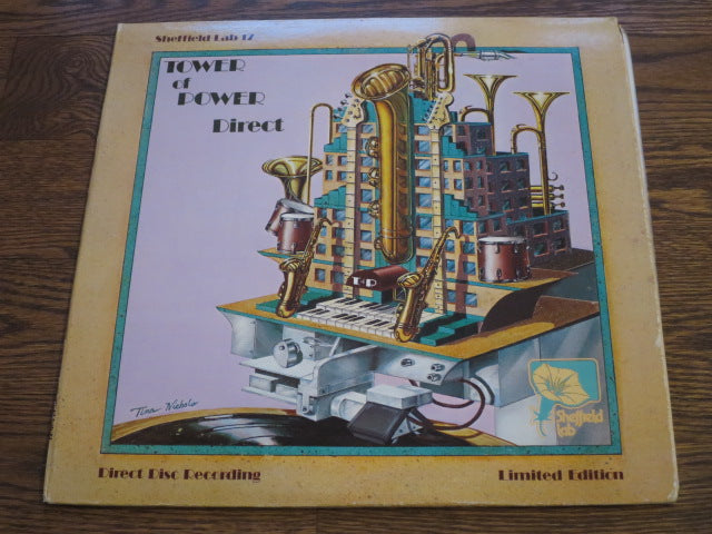 Tower Of Power - Direct - LP UK Vinyl Album Record Cover
