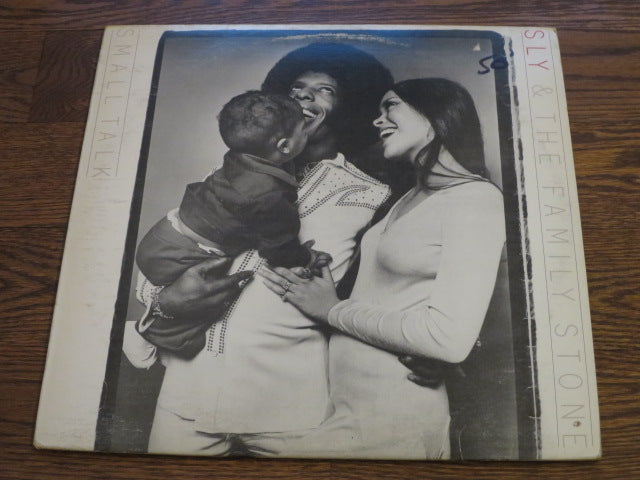 Sly & The Family Stone - Small Talk - LP UK Vinyl Album Record Cover