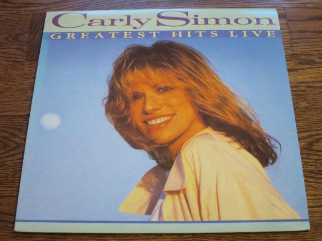 Carly Simon - Greatest Hits Live - LP UK Vinyl Album Record Cover