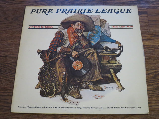 Pure Prairie League - Pure Prairie League - LP UK Vinyl Album Record Cover