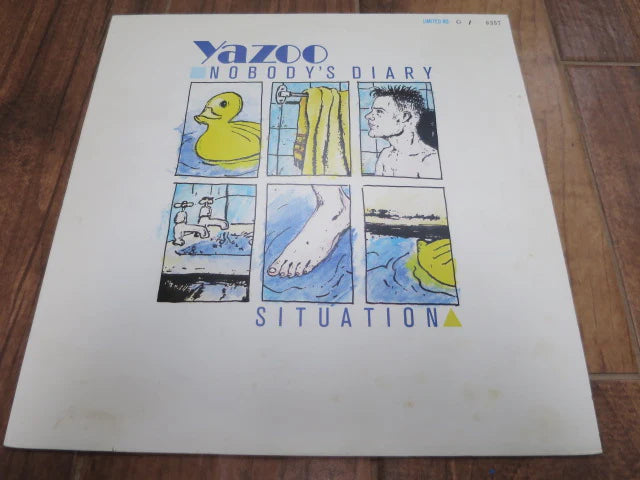 Yazoo - Nobody's Diary/Situation - LP UK Vinyl Album Record Cover