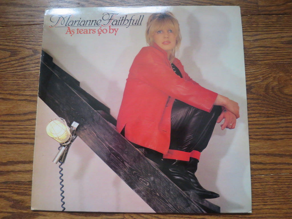 Marianne Faithful - As Tears Go By - LP UK Vinyl Album Record Cover