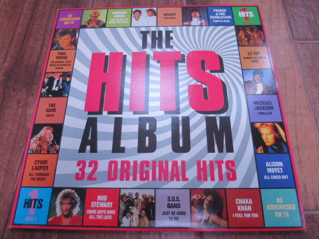 Various Artists - The Hits Album - LP UK Vinyl Album Record Cover