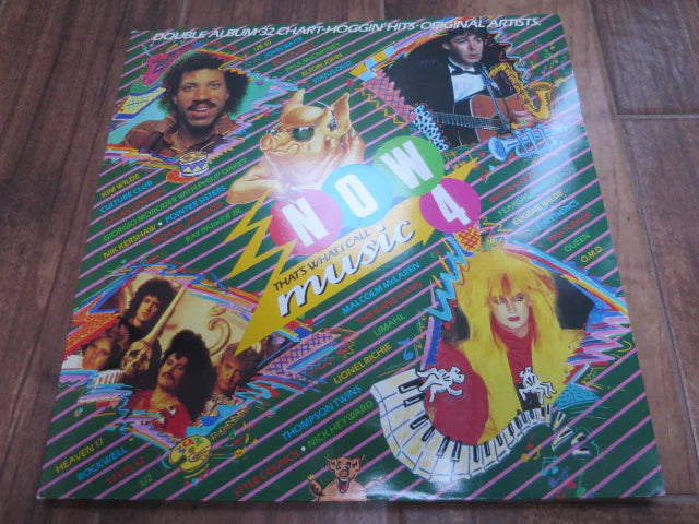 Various Artists - Now That's What I Call Music 4 - LP UK Vinyl Album Record Cover