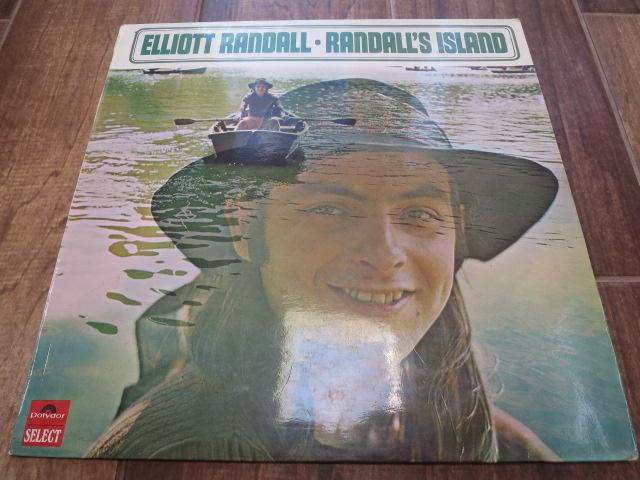 Elliott Randall - Randall's Island - LP UK Vinyl Album Record Cover