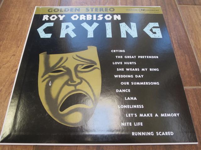 Roy Orbison - Cryimng (audiophile) - LP UK Vinyl Album Record Cover
