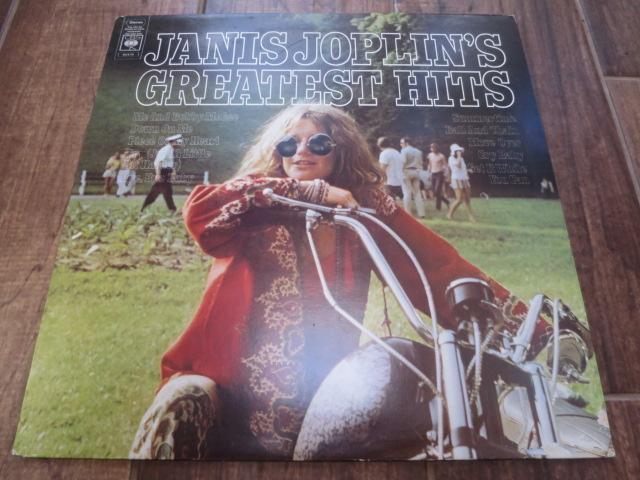Janis Joplin - Grteatest Hits - LP UK Vinyl Album Record Cover