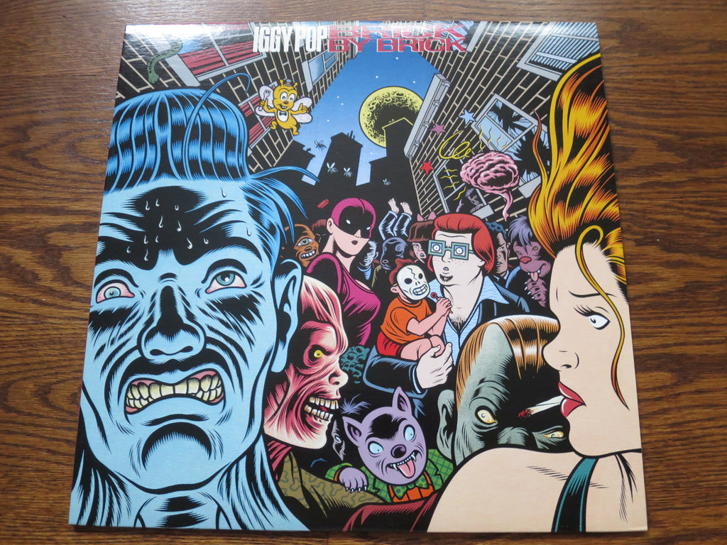 Iggy Pop - Brick By Brick - LP UK Vinyl Album Record Cover