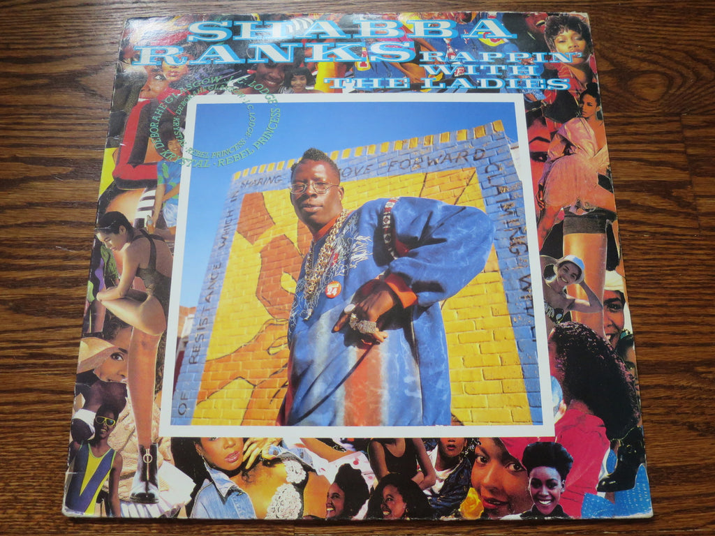 Shabba Ranks - Rappin' With The Ladies - LP UK Vinyl Album Record Cover