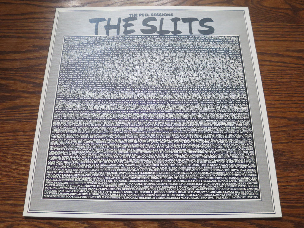 The Slits - The Peel Sessions - LP UK Vinyl Album Record Cover